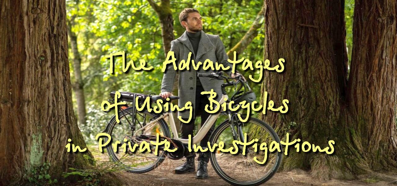 The Advantages of Using Bicycles in Private Investigations